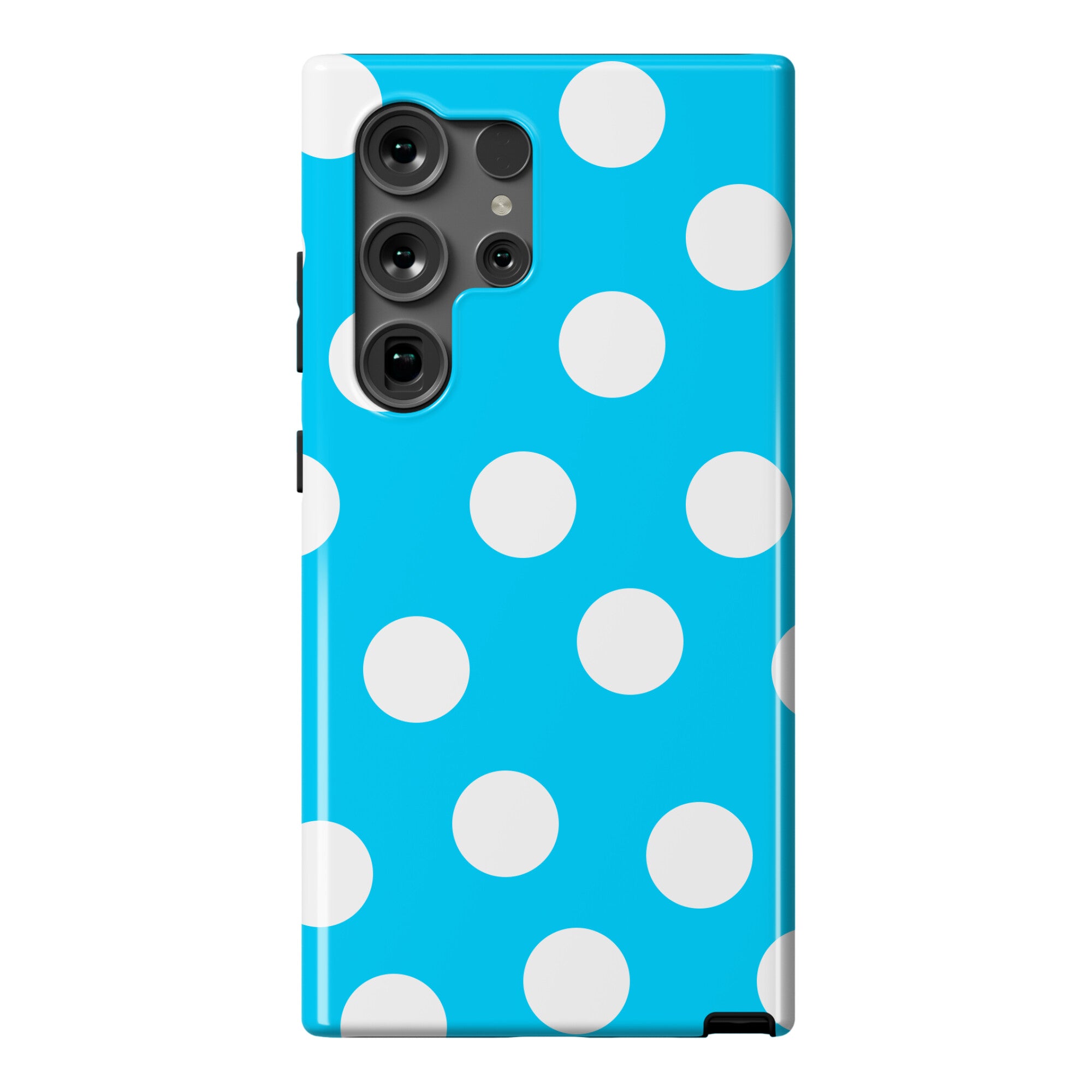 Blue Polka Dot Case Phone Case